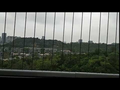 Balkon Penceresi Görünmez Izgaralar için Paslanmaz Çelik Tel