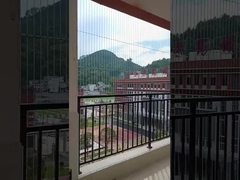 Windows Görünmez ızgara 7 * 7 İnşaat İç / Dış Güvenlik Geliştirme için Güvenli