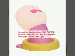 Fabrika Tatlı Uyku Kontrolü CAT PAW USB Yatak Lambaları