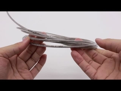 Paslanmaz çelik teller Binalar Güvenlik Görünmez ızgara 1.8mm kalınlığı