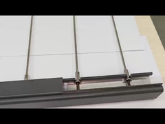 304/316 sınıfı paslanmaz çelik kablo balkon görünmez ızgara