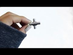 Daha Yakından Bakış: 1.0mm Kalınlığında Dayanıklı Malzeme Paslanmaz Çelik Alüminyum T Ray Kanalı