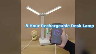 Şarj Edilebilir LED Masa Lambası Dokunmatik Kontrol 8 Saat Pil