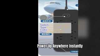 USB Hızlı Şarjlı Taşınabilir Güç Soketi