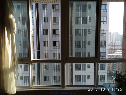 Windows Görünmez ızgara 7 * 7 İnşaat İç / Dış Güvenlik Geliştirme için Güvenli