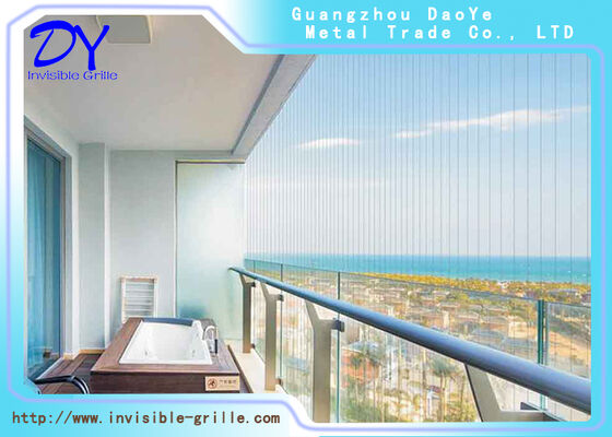 Görünmez ızgaralar Çocuklar ve evcil hayvanlar için mükemmel güvenlik çözümü