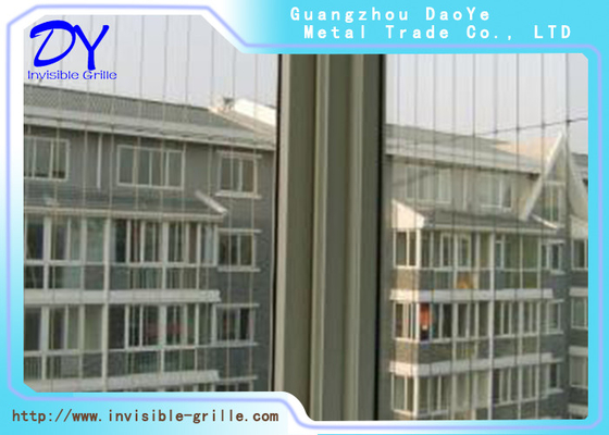 1.5mm Kalınlık Balkon Görünmez Izgara Güçlü Anti - Soğuk Anti - Ultraviyole
