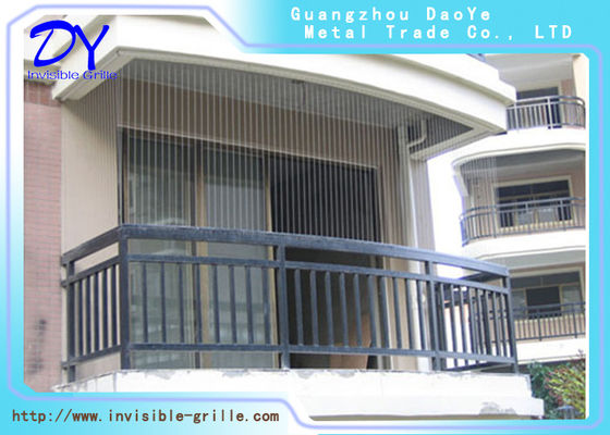 Hırsızlık Önleyici Balkon Görünmez Izgara Koruyucu Net 1.5mm Kalın SS304 Paslanmaz Çelik