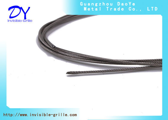 Nylon Kaplama 316 7x7 2.0mm Paslanmaz Çelik Tel EX-WORK Endüstriyel Denizcilik ve Ticari Uygulamalar için Esnek Tel