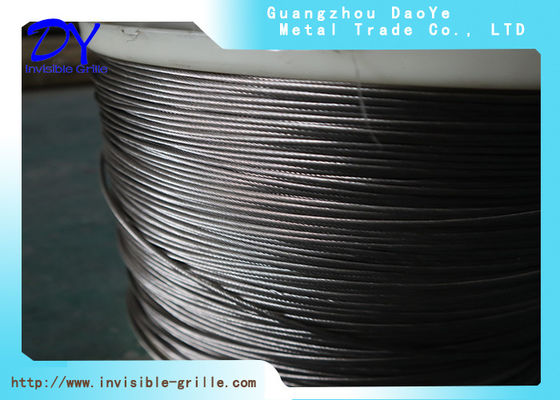 Parlak Yüzey Dönüşümü 304 Stainless Steel Tel 316 7 7 Tel Mükemmel korozyon direnci ve mekanik dayanıklılık