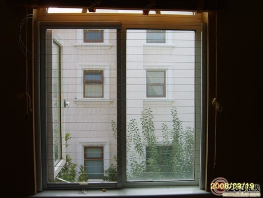 Tolerans 316 Tel Balkon Görünmez ızgara Modern tasarım Tel Balkon için
