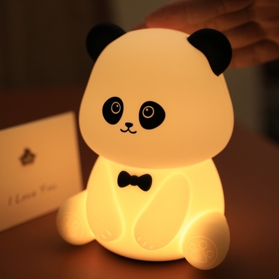 Baylar Panda Gece Işığı Düzme ve Stres Azaltma Ofis Ornmanı Yatak Başlığı Yoldaş Uyku LED Masa Lampası