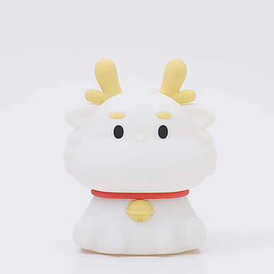 LED USB Şarj edilebilir Dimming Dragon Touch Karikatür Tatlı Yatak Odası Dekoru Silikon bebek koltuğu Masa Lampası Gece Işığı