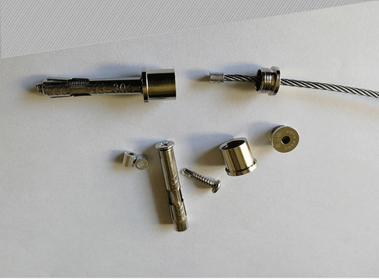 Balkon Görünmez ızgara 316 Tel 12 1 2.0mm Nylon Kaplama ile