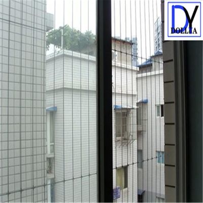 316 Stainless Steel Window Invisible Grille with 400 kg Tensile Impact and 5cm Wire Distance Gap