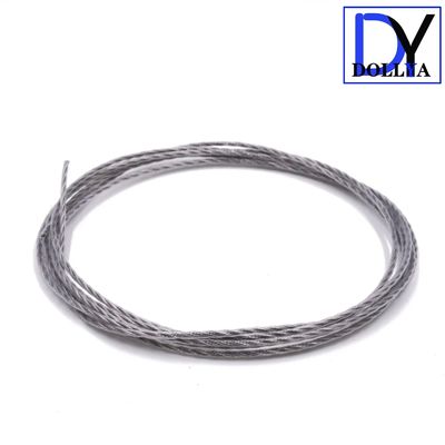 316 Sınıf Paslanmaz Çelik Balkon Güvenlik için 6 metre uzunluğunda ve 5 cm boşlukta görünmez ızgara