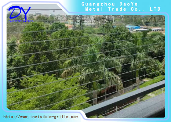 Görünmez Güvenlik ızgarası estetik uyumu korurken tasarlanmış koruyucu görünmez bariyer