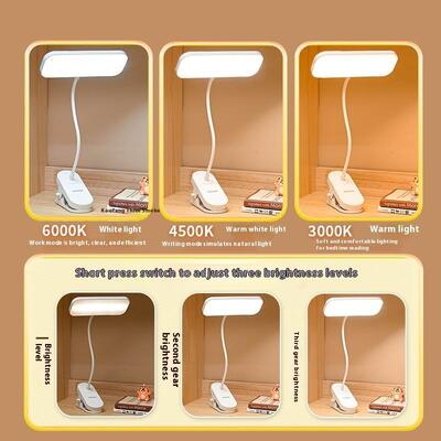 Ofis Masası, Çalışma Masası, Yatak Odası Yatak Masası Lambası USB-C Şarj Portu ve AC Soketi ile 3 Yönlü Dönüştürülebilir Dokunma Lambası