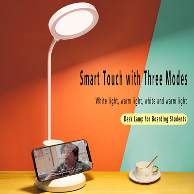 Modern Basit Kalemlik Masa Lambası LED Şarj Edilebilir Takılabilir Göz Korumalı Çalışma Lambası Üniversite Yurdu Okuma Lambası Dokunmatik