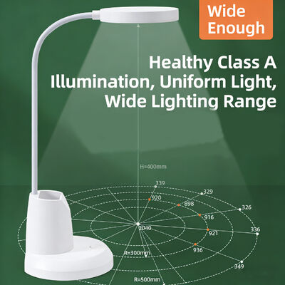 Modern Basit Kalemlik Masa Lambası LED Şarj Edilebilir Takılabilir Göz Korumalı Çalışma Lambası Üniversite Yurdu Okuma Lambası Dokunmatik