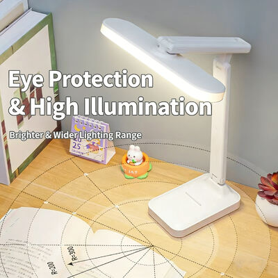 Elektrik Gücü Kaynağı Masa Lambası Renk Sıcaklığı 3500-6500K Ödev Aydınlatma Çalışma Masası ve Ev Ofisi için İdeal