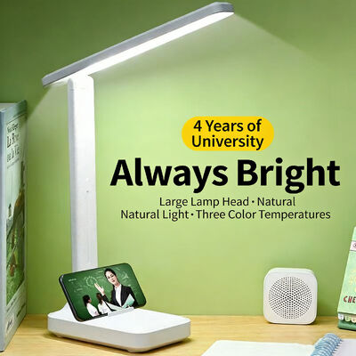 CE FCC Certified Magnetic Table Lamp With Up To 8 Hours Usage Time For Office Study And Home Lighting Needs