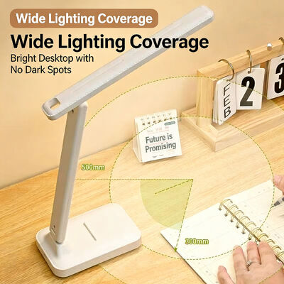 CE FCC Certified Magnetic Table Lamp With Up To 8 Hours Usage Time For Office Study And Home Lighting Needs