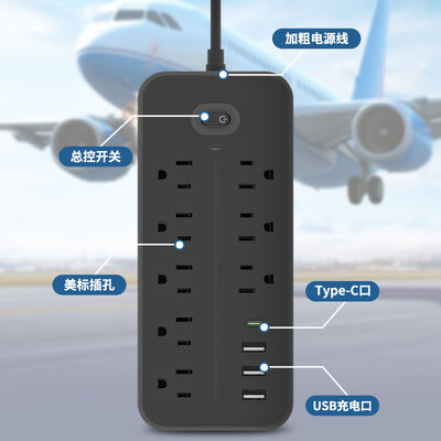 Taşınabilir Güç Soketi Uzantı Soketi Taşınabilir ve Kalıcı Güç