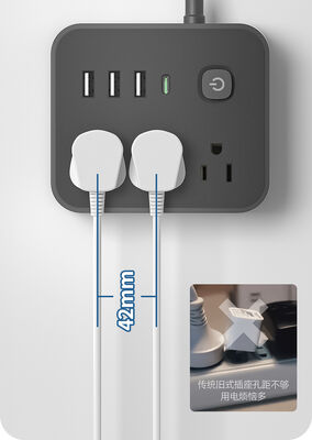 Taşınabilir Priz Giriş Voltajı 100-240V AC Standart