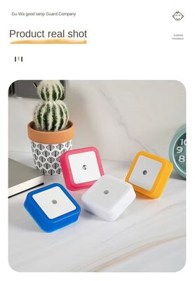 Hareket Sensörlü Sevimli Gece Lambası, Yumuşak Işık Sağlar