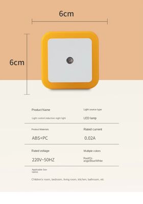 Cute Night Light Lamp Soft Light Motion Sensor Relaxing and Safe Nighttime