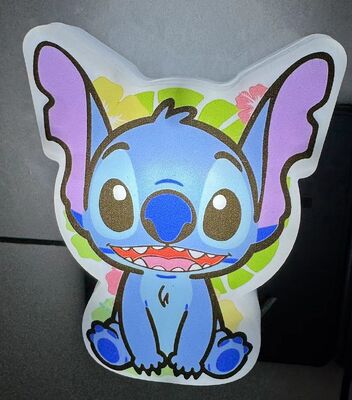 Plug In Night Light Lamp Stitch Karikatür Gece Işığı Açma Kapama Komforlu Gece Işıklandırması İçin dahil
