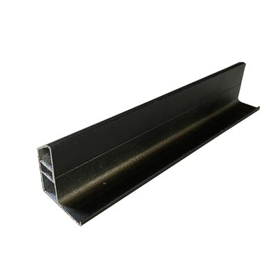 Protect Children Invisible Balcony Grille Featuring Grey AG4 End Cap