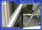 316 Paslanmaz Çelik Naylon Kaplama Görünmez Balkon Izgarası Görünmez Balkon Güvenlik Izgarası