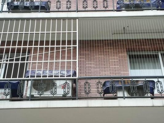 Modern Toplum Tasarım Tarzı Görünmez ızgara Balkon Tahammül için ±1% Tahammül