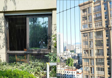 Fabrika Fiyatı 316 Paslanmaz Çelik Tel, Yüksek Kaliteli Balkon Görünmez Izgaralı