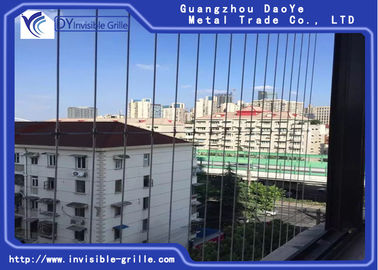 Modern Tasarım Çok Amaçlı Balkon Görünmez Izgara Kolay Yangın Kaçış