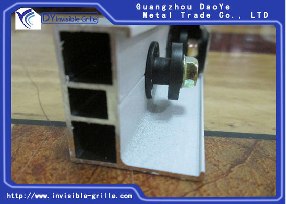 Sabit Alüminyum Sürgülü Ray, Görünmez Menfezler Alüminyum Ray Kanalı