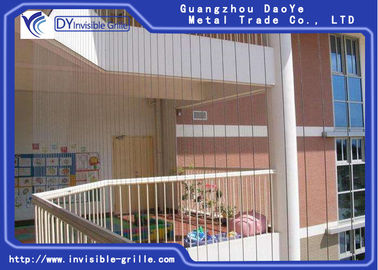Okul Görünmez Güvenlik Izgarası Desteği Çeşitli Kurulum Seçenekleri
