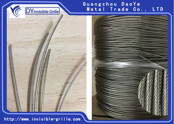 Görünmez Menfezler 304 Paslanmaz Çelik Tel 3,5 mm Çaplı Pas Direnci