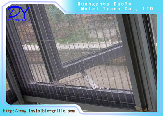 Özel Alüminyum İç Geri Çekilebilir Görünmez Ekran Kapı