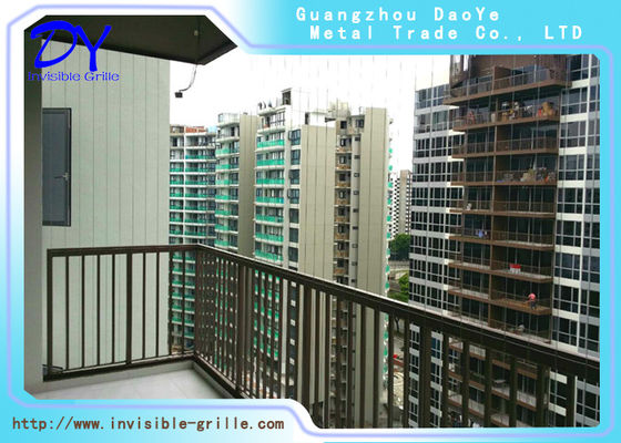 Çocuk Güvenliği İçin Paslanmaz Kablo Tel Anti Pas Görünmez Balkon Izgarası