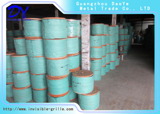 Balkon Görünmez Izgara için 3.0mm 316 Paslanmaz Çelik Tel