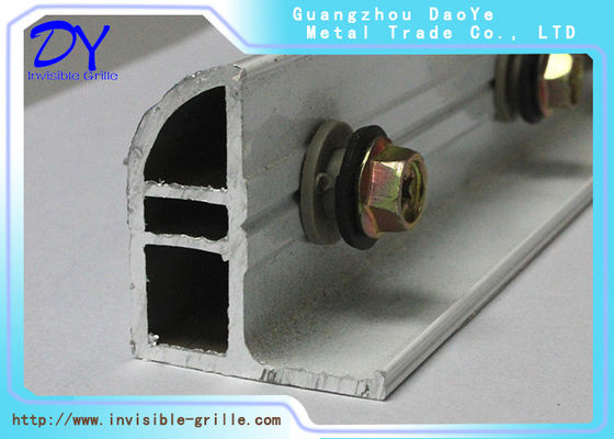 Çocuklar Görünmez Izgara İçin 2.0mm Alüminyum Raylı Ray