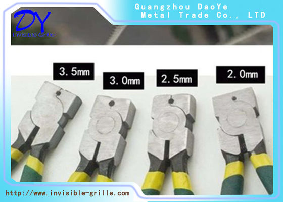 316 Görünmez Izgara Aksesuarları 2.0mm Çapraz Klipsli Pense