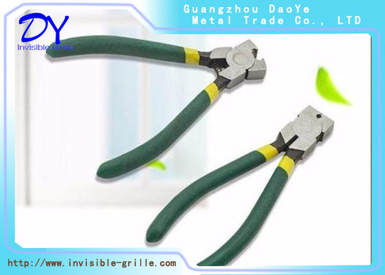 Güvenlik Görünmez Izgara Aksesuarları 2.0~4.0mm Çapraz Klipsli Pense